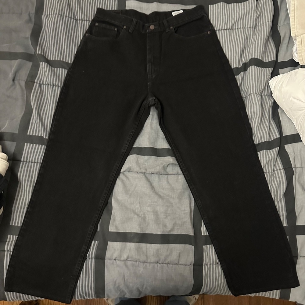 BCC Blues Mens Jeans 35x30 black Denim‎